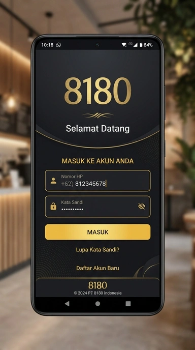 Panduan Masuk Akun 8180 di Android
