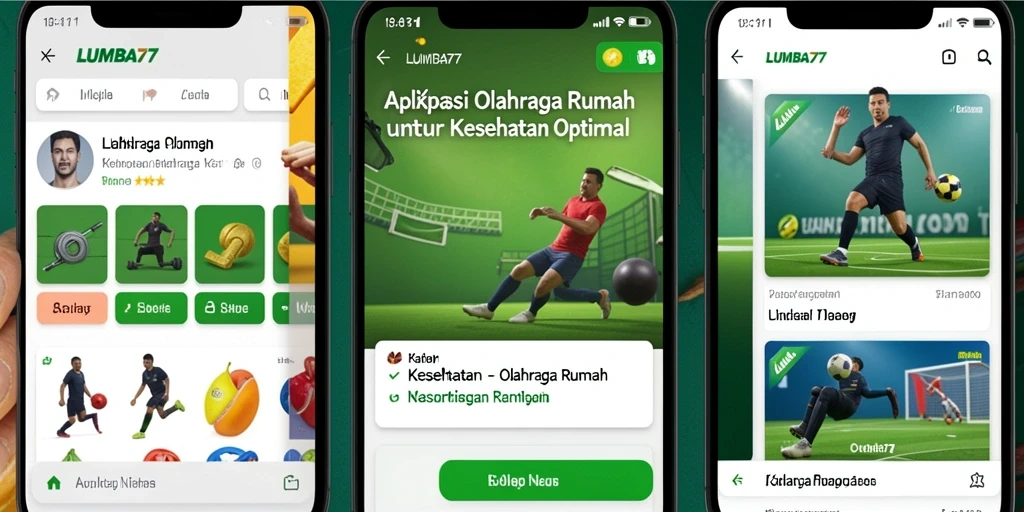 Tampilan antarmuka LUMBA77 yang sederhana dan menarik.